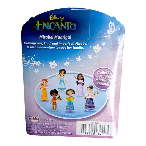 Disney Encanto Mirabel Madrigal 3in Figure Mini Doll Jakks Brand New in Box - Picture 2 of 5